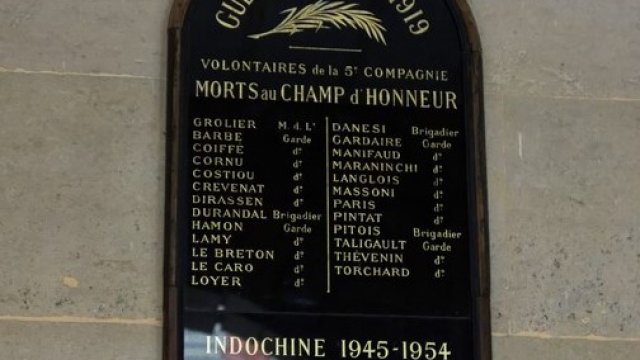 Cover image of the project Rénovation d'une plaque commémorative
