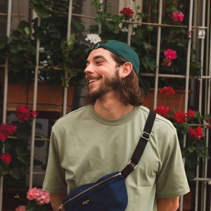 Banane Boston - Bleu marine