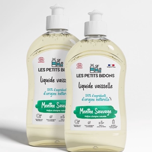 Liquide Vaisselle Menthe Sauvage Duo
