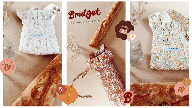 Cover image of the project BRIDGET, le sac à baguette français et éco responsable