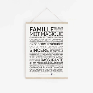Affiche "Famille"