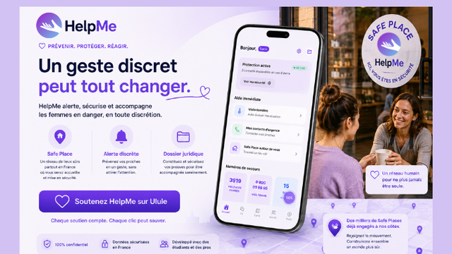 HelpMe : Une app pour ne plus rester seul face au danger. - Ulule
