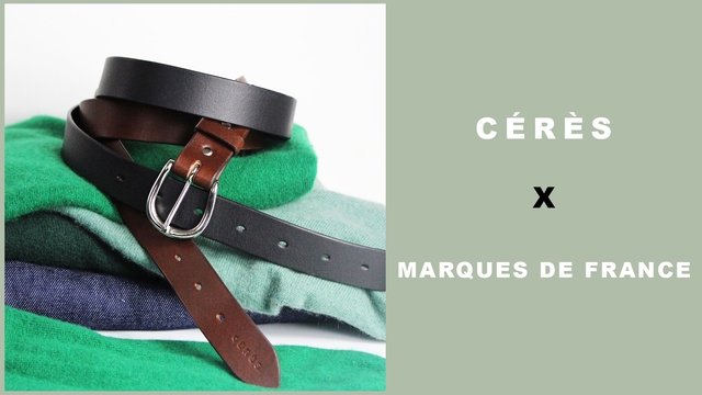 Cover image of the project Votre ceinture Cérès, en cuir français bien élevé