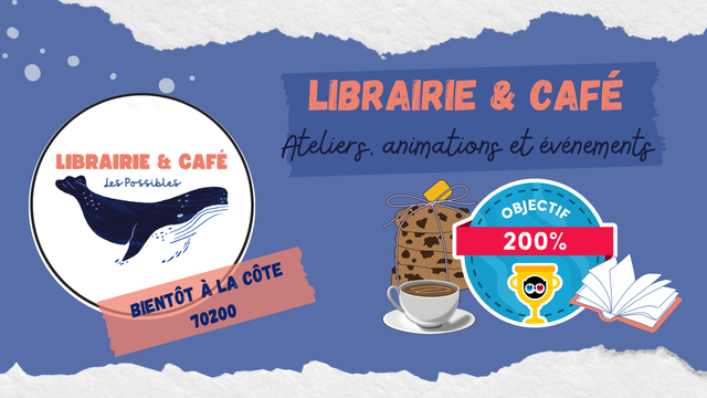Image de couverture de la collecte Librairie & Café - Les Possibles