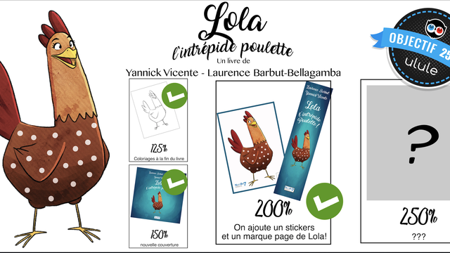Image de couverture de la collecte Lola l'intrépide poulette !
