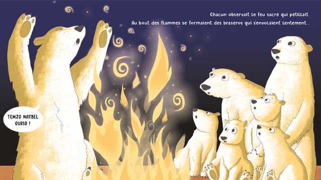 Cover image of the project MILA ET LA LEGENDE DES OURS BLANCS