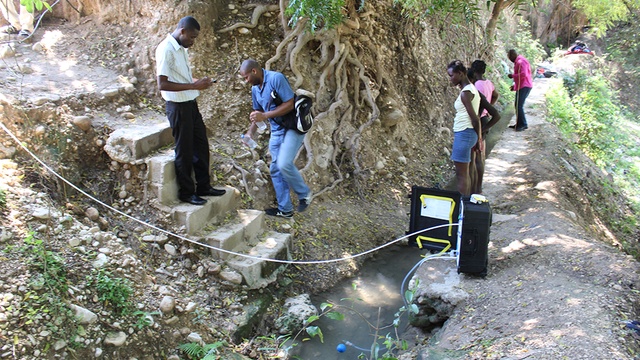 Cover image of the project De l'eau potable pour Haïti