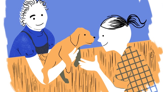 Cover image of the project Le drôle de métier du chien Atchoum