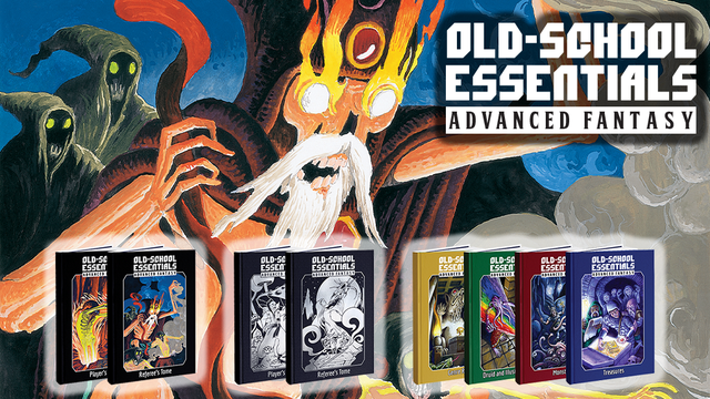 Cover image of the project Old-school Essentials, avancé !