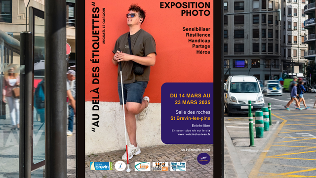 AU-DELÀ DES ÉTIQUETTES, EXPOSITION PHOTOS SUR LE HANDICAP
