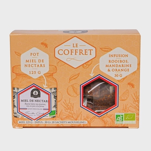 Coffret Infusion - Rooibos Orange & Mandarine & Miel de Nectars