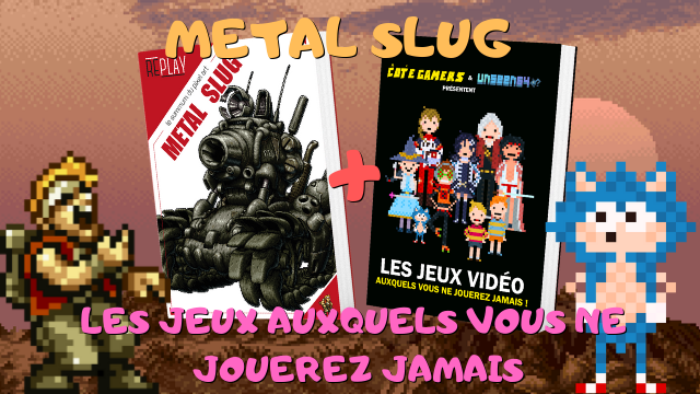 Cover image of the project 2 Livres : "Metal Slug" & "Les Jeux Vidéo annulés"