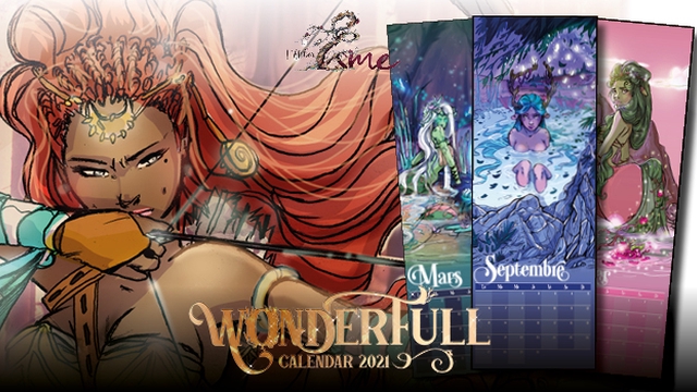 Cover image of the project Calendrier "Wonderfull 2021 "