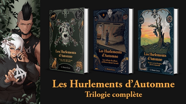 Cover image of the project Les Hurlements d'Automne - Trilogie complète