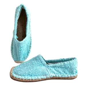Les espadrilles Naturelles Cyan