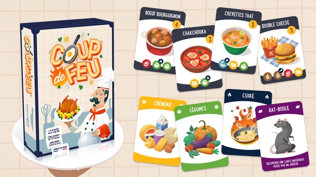 Image de couverture de la collecte Coup de Feu - Jeu de cuisine