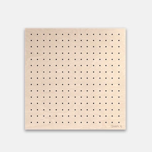 Etagere Murale en Bois type Pegboard - Taille 48 cm