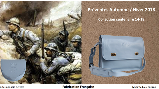 Cover image of the project Centenaire 1918 "Maroquinerie Made in France"