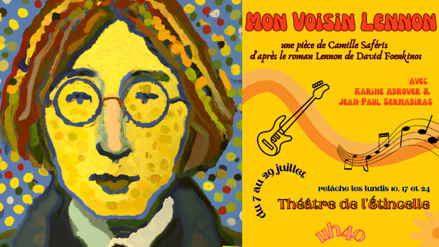 Cover image of the project Mon voisin Lennon au Festival d'Avignon OFF 2023
