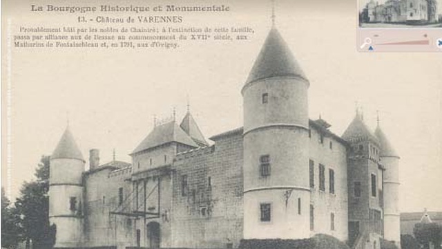 Cover image of the project Le pont-levis du Château de Varennes