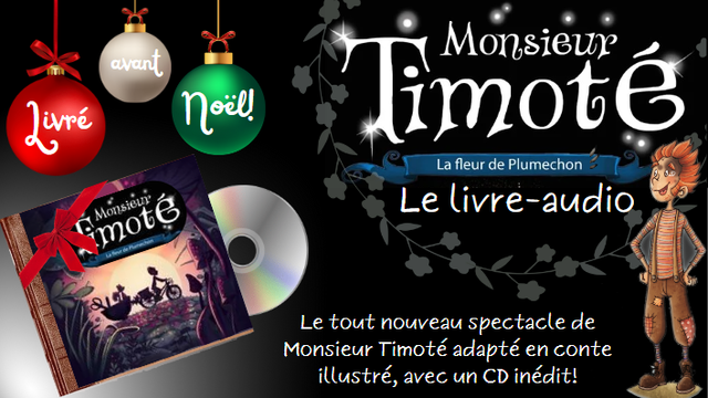 Image de couverture de la collecte Monsieur Timoté et la fleur de Plumechon Le livre audio