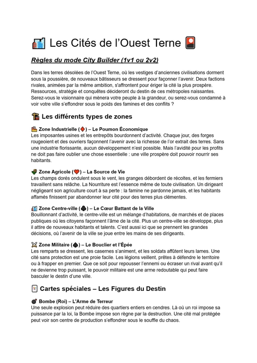 💥 PROMOTION : Bâtissez Votre Cité pour 0,50 € ! 💥