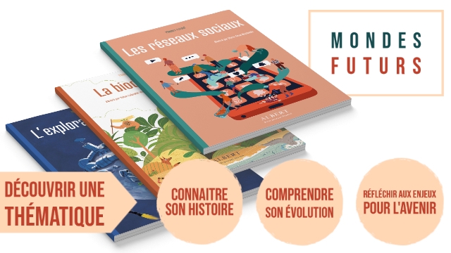 Cover image of the project Mondes futurs : l'actu en livres documentaires