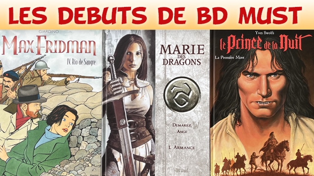 Cover image of the project Les débuts de BD Must