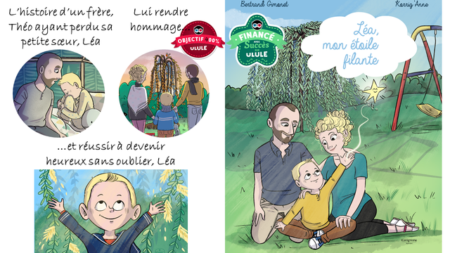 Cover image of the project Léa, mon étoile filante