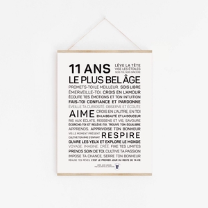 Affiche "11 ans"
