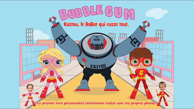 Cover image of the project BUBBLEGUM, Kastou, le robot qui casse tout !