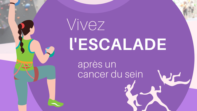 Image de couverture de la collecte Grimper pour dépasser le cancer du sein