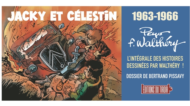 Cover image of the project L'intégrale des albums de Jacky et Célestin dessinés par Walthéry