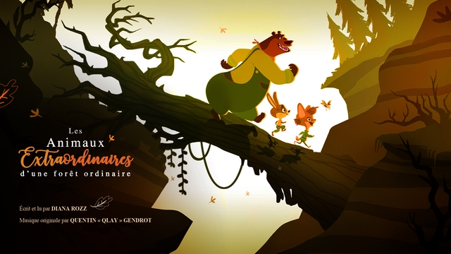 Cover image of the project Les Animaux Extraordinaires d’une forêt ordinaire