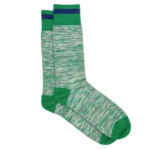 Chaussettes coton bio vert vif