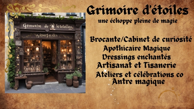 Cover image of the project Échoppe magique "Grimoire d'étoiles "