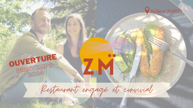 Cover image of the project ZOU MAÏ ouverture d'un restau engagé à Bollène au printemps