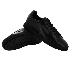 Baskets KELWOOD Cuir Noir / Gris