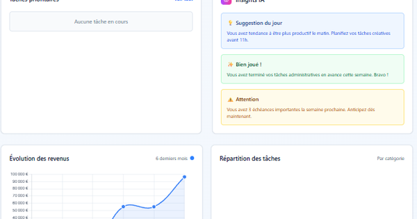 ZenFlow IA – L’outil malin qui automatise et libère les pros - Ulule