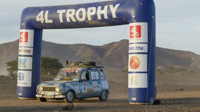 Cover image of the project R 4L DE L'ESPOIR - 4L TROPHY 2017