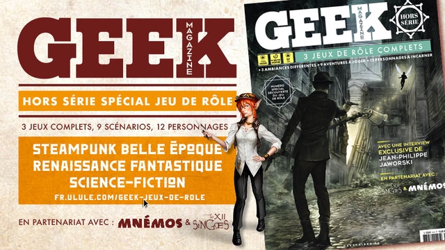 Cover image of the project GEEK Magazine : hors-série jeux de rôle