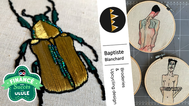 Cover image of the project Baptiste Blanchard - Broderie made in Strasbourg