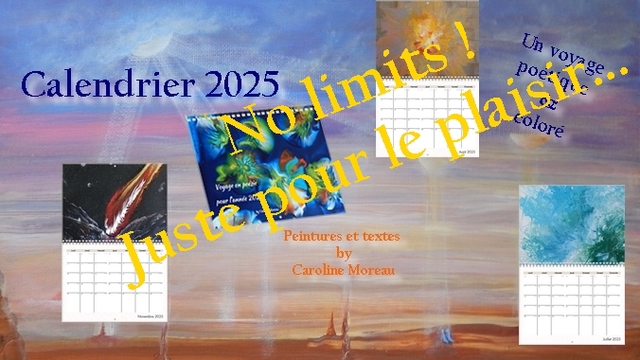 Cover image of the project Calendrier 2025 - Un voyage poétique et coloré
