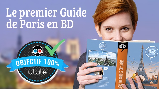 Cover image of the project Le Guide de Paris en BD