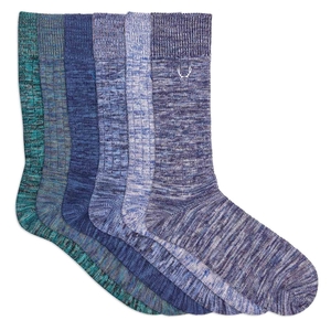 6 paires de chaussettes chinées (option 2)