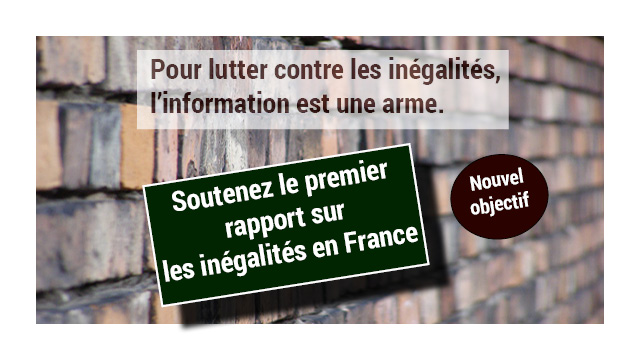 Cover image of the project Premier rapport sur les inégalités en France