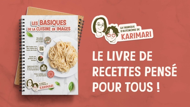 Cover image of the project Les basiques de la cuisine en images