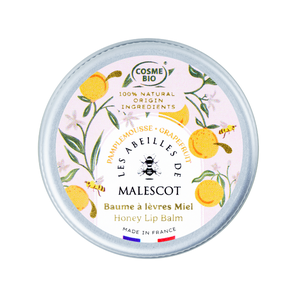 Baume à lèvres miel - Pamplemousse