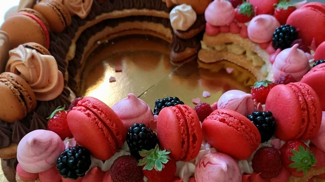 Cover image of the project Salon de thé, pâtisseries fines et snacking salés