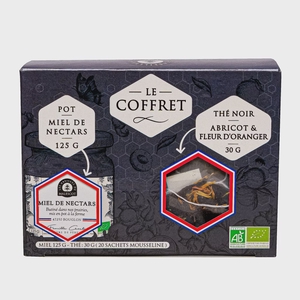 Coffret - Thé Noir Abricot & Fleur d'Oranger & Miel de Nectars